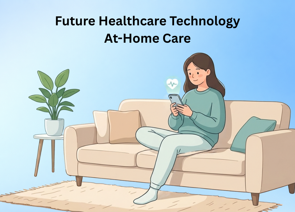 How Future Healthcare Technology Is Elevating At Home Care your pfuture healthcare technology at home carearagraph text